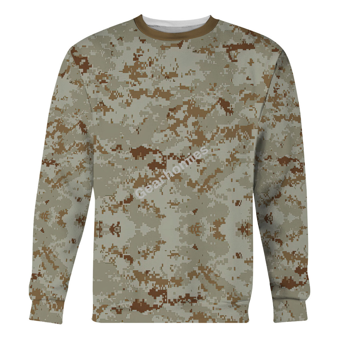 American Marine Pattern Desert Camo Sweatshirt