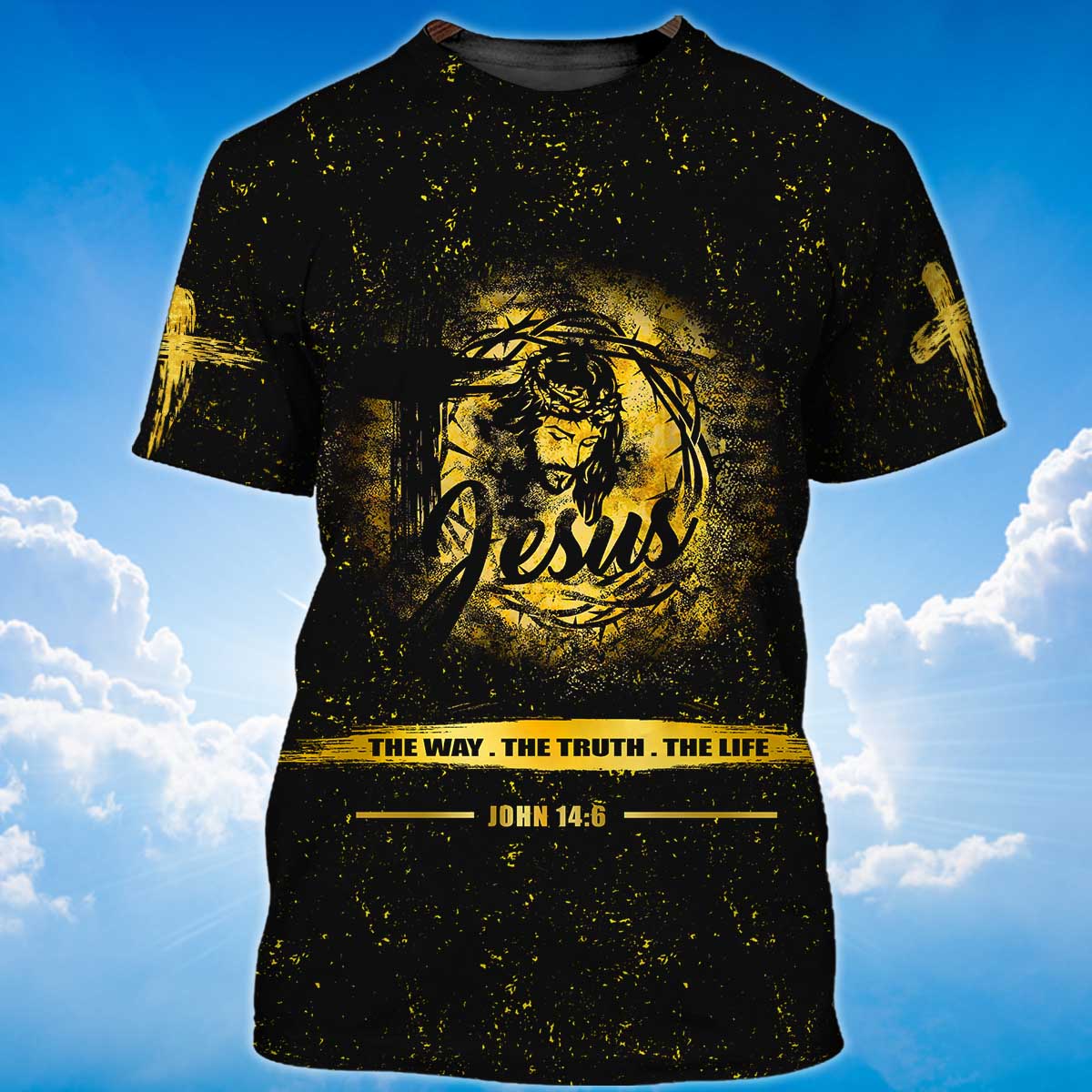 Cool 3D Shirt For Jesus Lover Jesus The Way The Truth The Life T Shirt