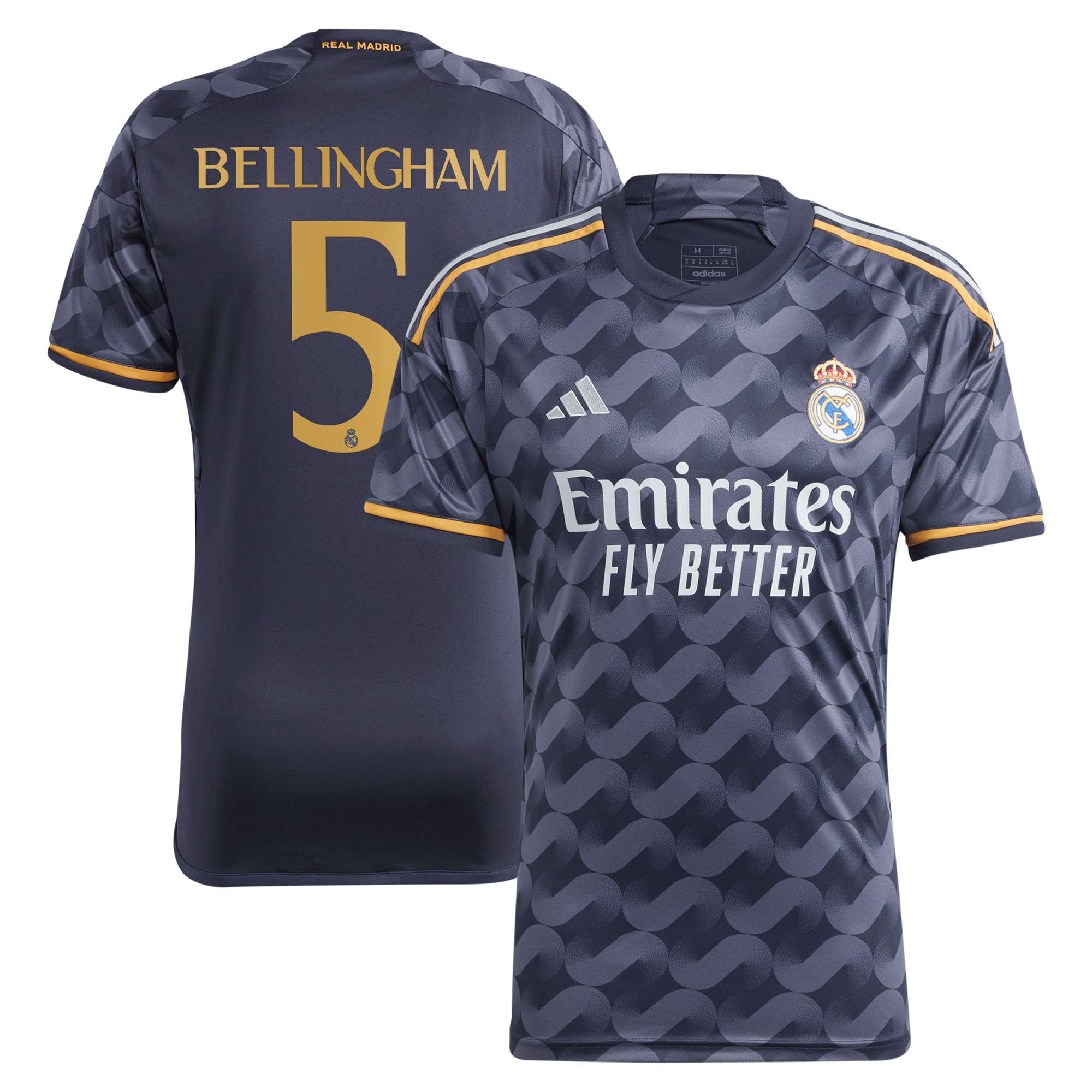 Jude Bellingham Real Madrid 2023/24 Away Replica Player Jersey – Navy