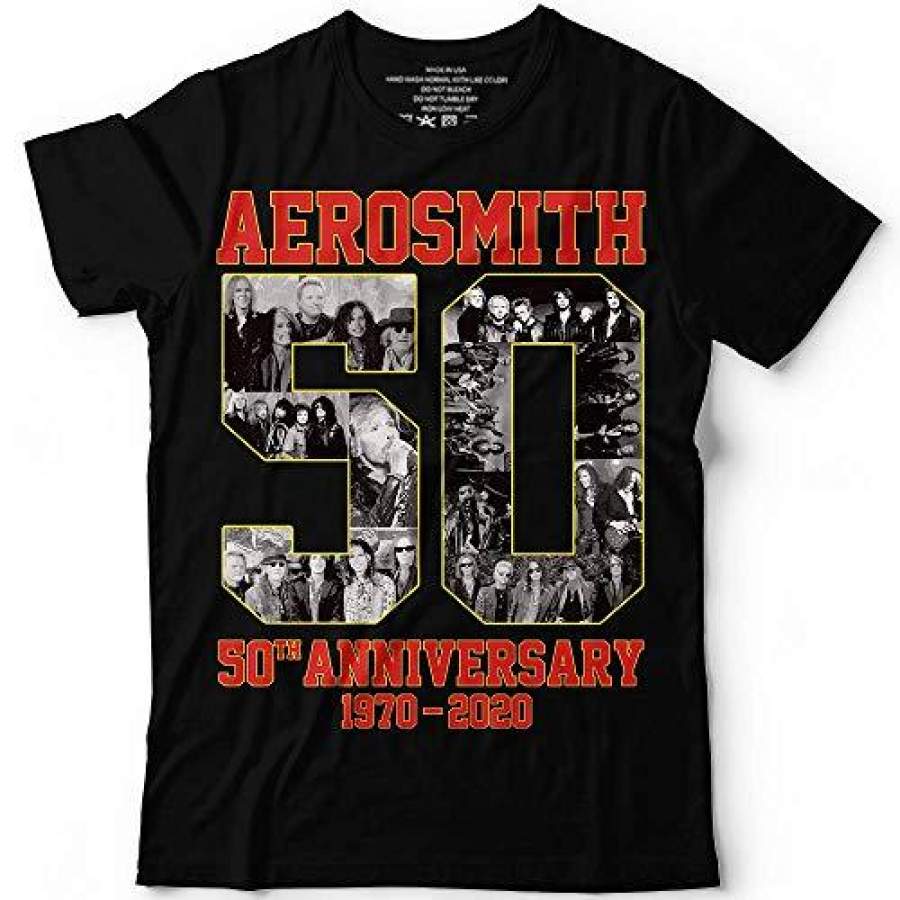 Aerosmith Shirt Great-Aerosmith 50th Anniversary 1970-2020 Rock Legend T-Shirt