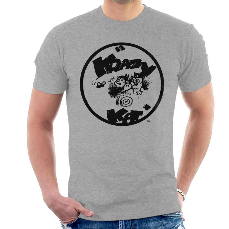 Krazy Kat Trio Logo Men’s T-Shirt