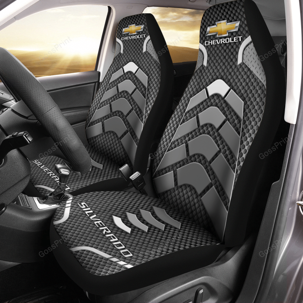 Silverado Chevrolet Car Seat Cover (Set Of 2) Ver 56