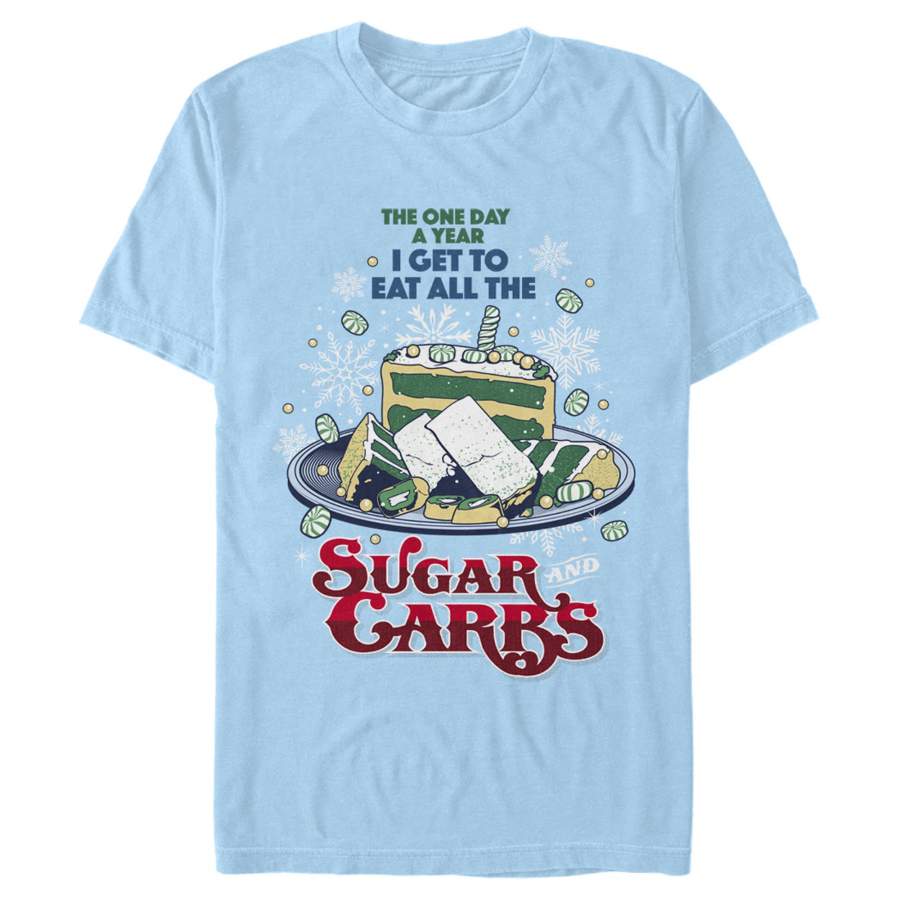 Christmas Chronicles 2 Men’s Sugar and Carbs  T Shirt