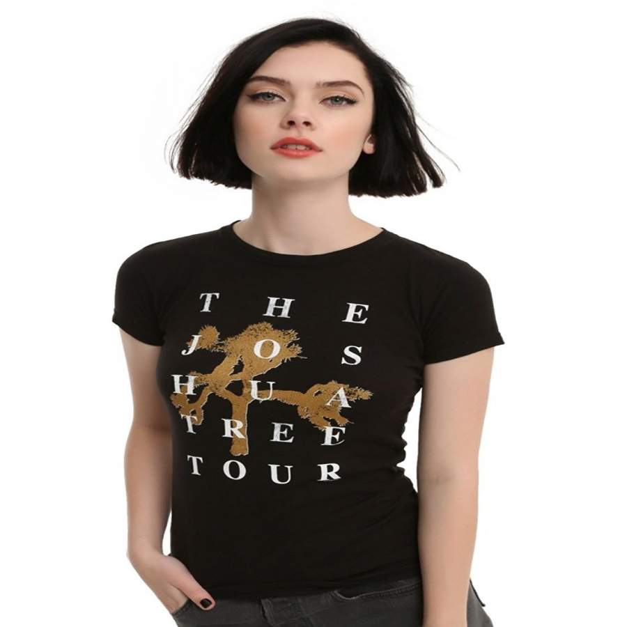Fashion Women’S T-Shirt U2 The Joshua Tree Tour Girls T-Shirt Women Casual Shirt