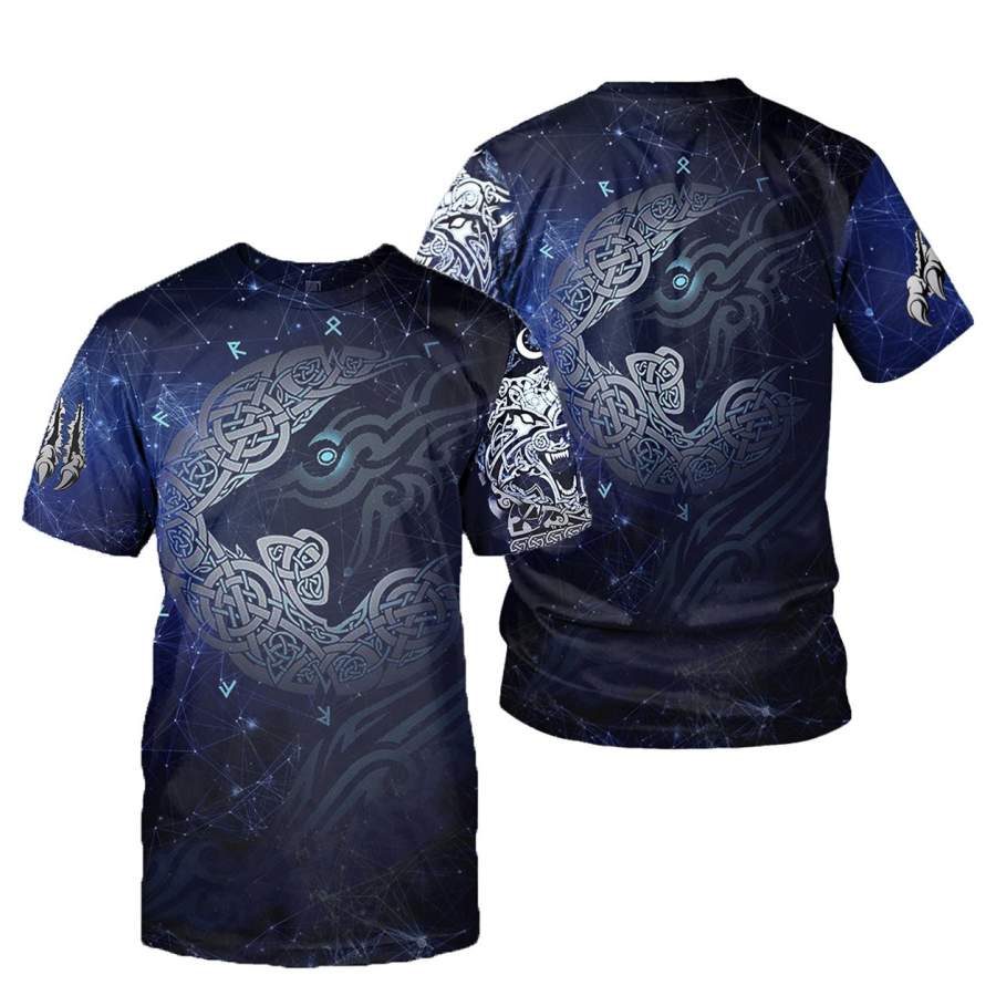 Vikings Tattoo 3D All Over Printed Shirts For Men And Women 117