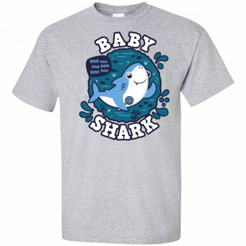 Shark Family trazo – Baby Boy Tall T-Shirt