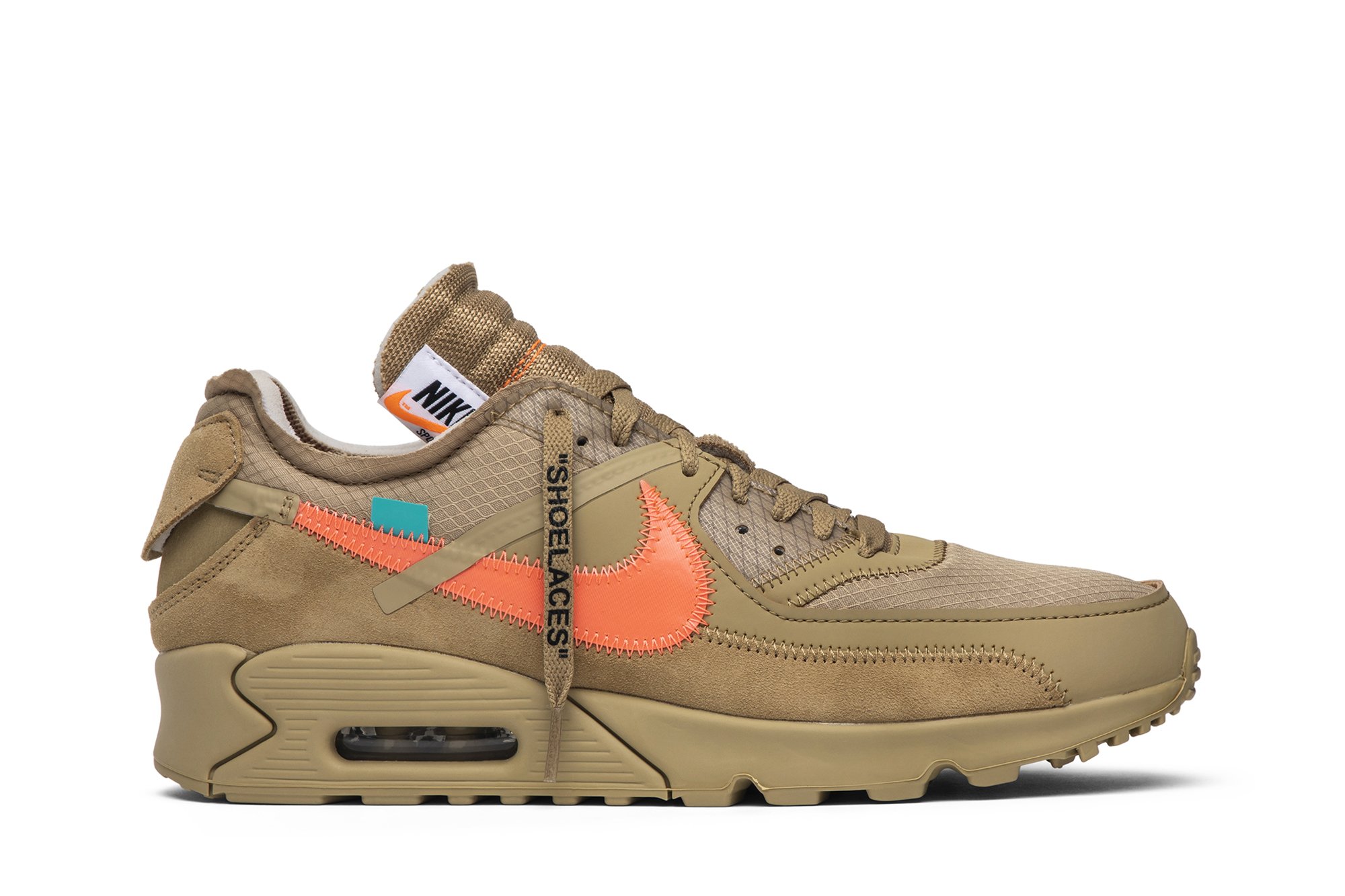 Nike Air Max 90 OFF-WHITE Desert Ore – Kohlrabis 192501478102