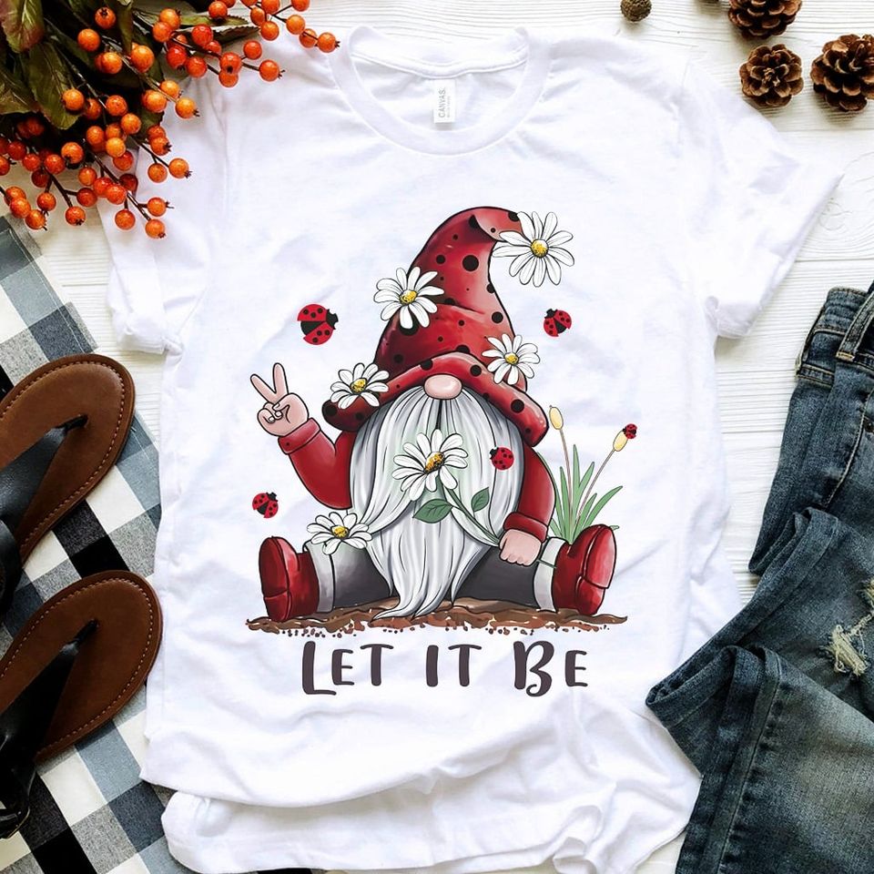 Let It Be Hippie For Life Standard/Premium T-Shirt