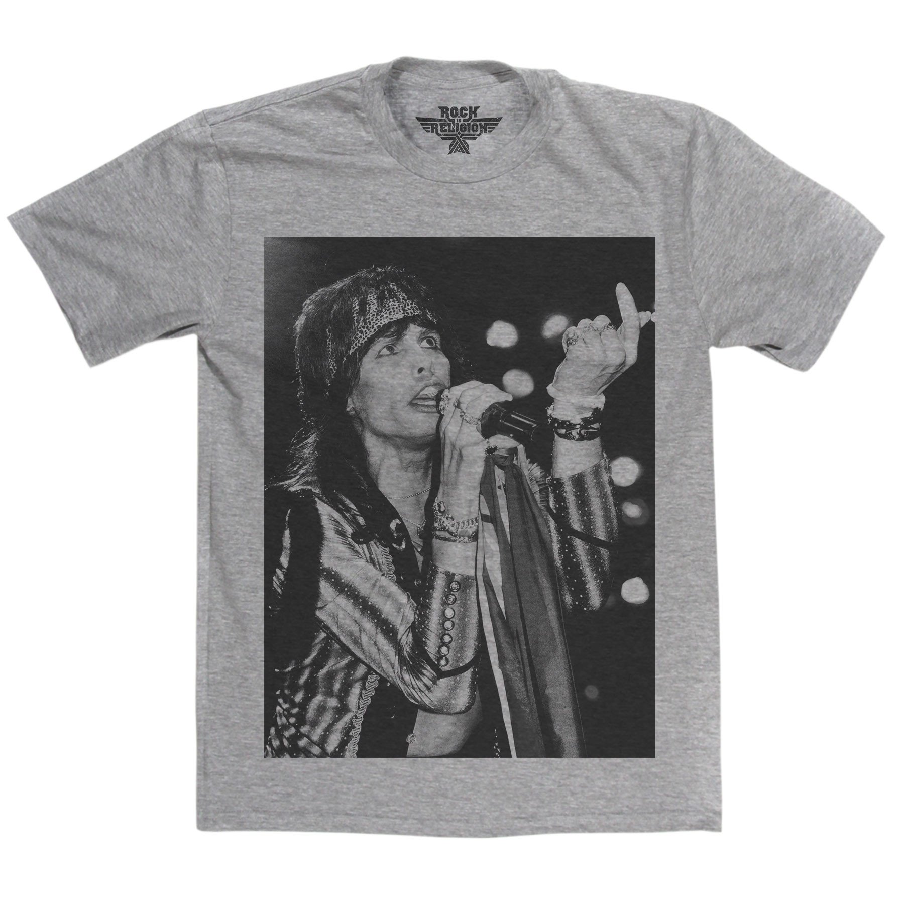 Rock is Religion Steve Tyler T Shirt