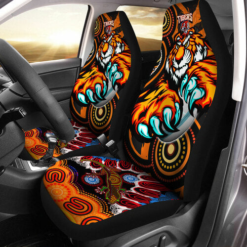 Tigers Rugby – Indigenous Aboriginal Car Seat Cover Tmarc Tee