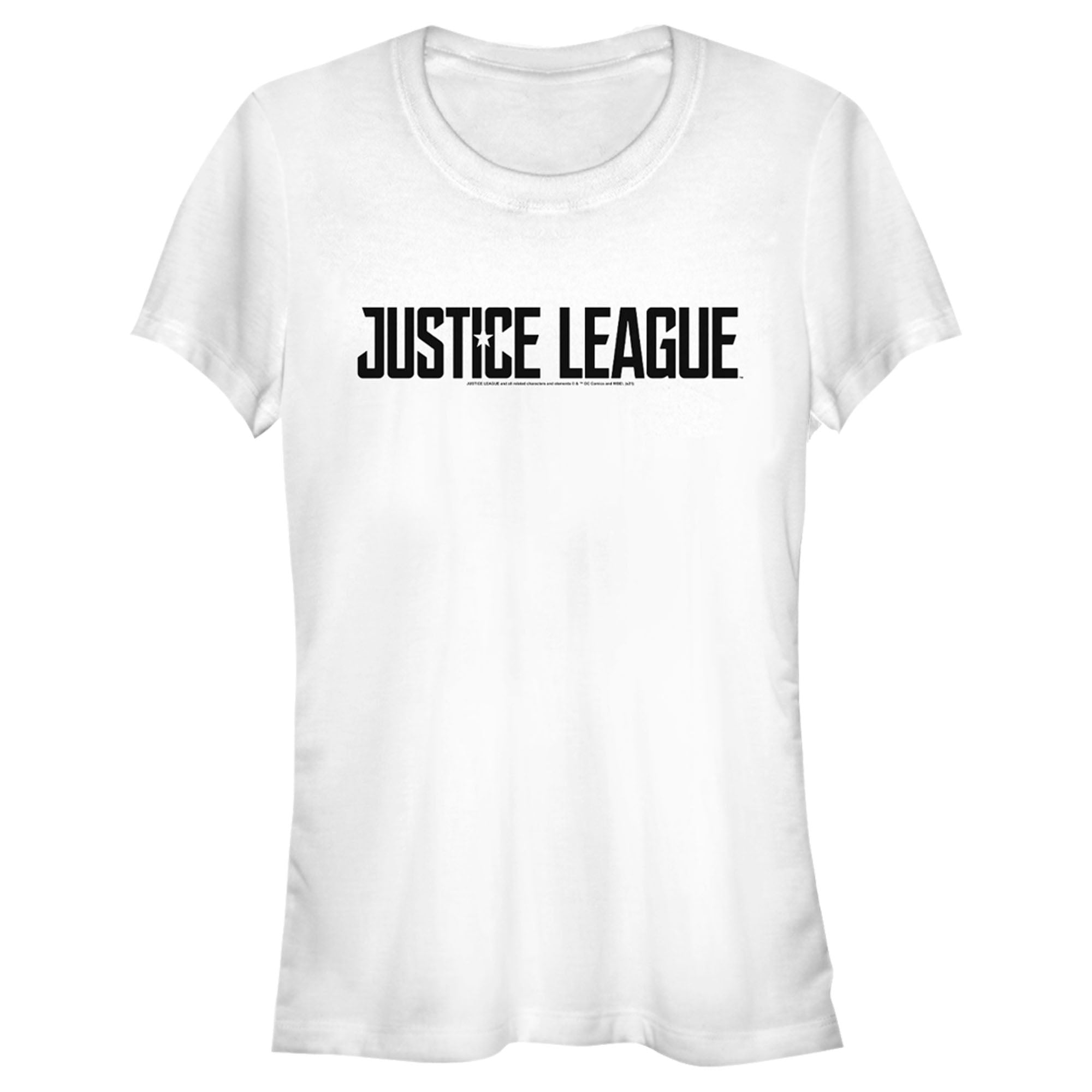 Zack Snyder Justice League Junior’S Solid Logo Reverse  T-Shirt