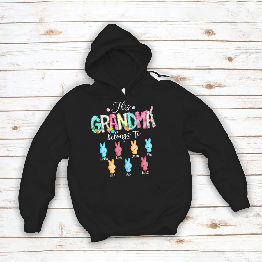 This Grandma Belong To Peeps Easter Hoodie