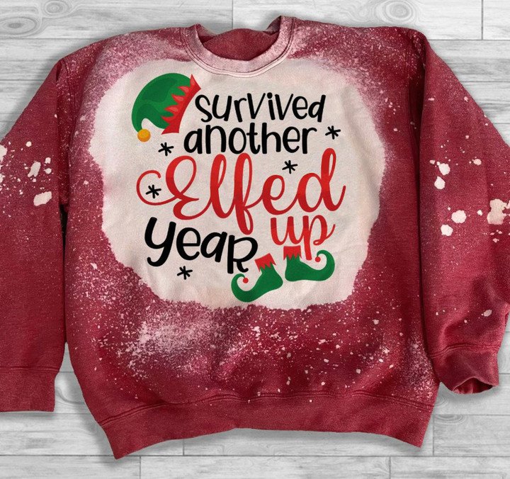 Survival Another Year Red Sweatshirt Christmas Gift Xmas Gift