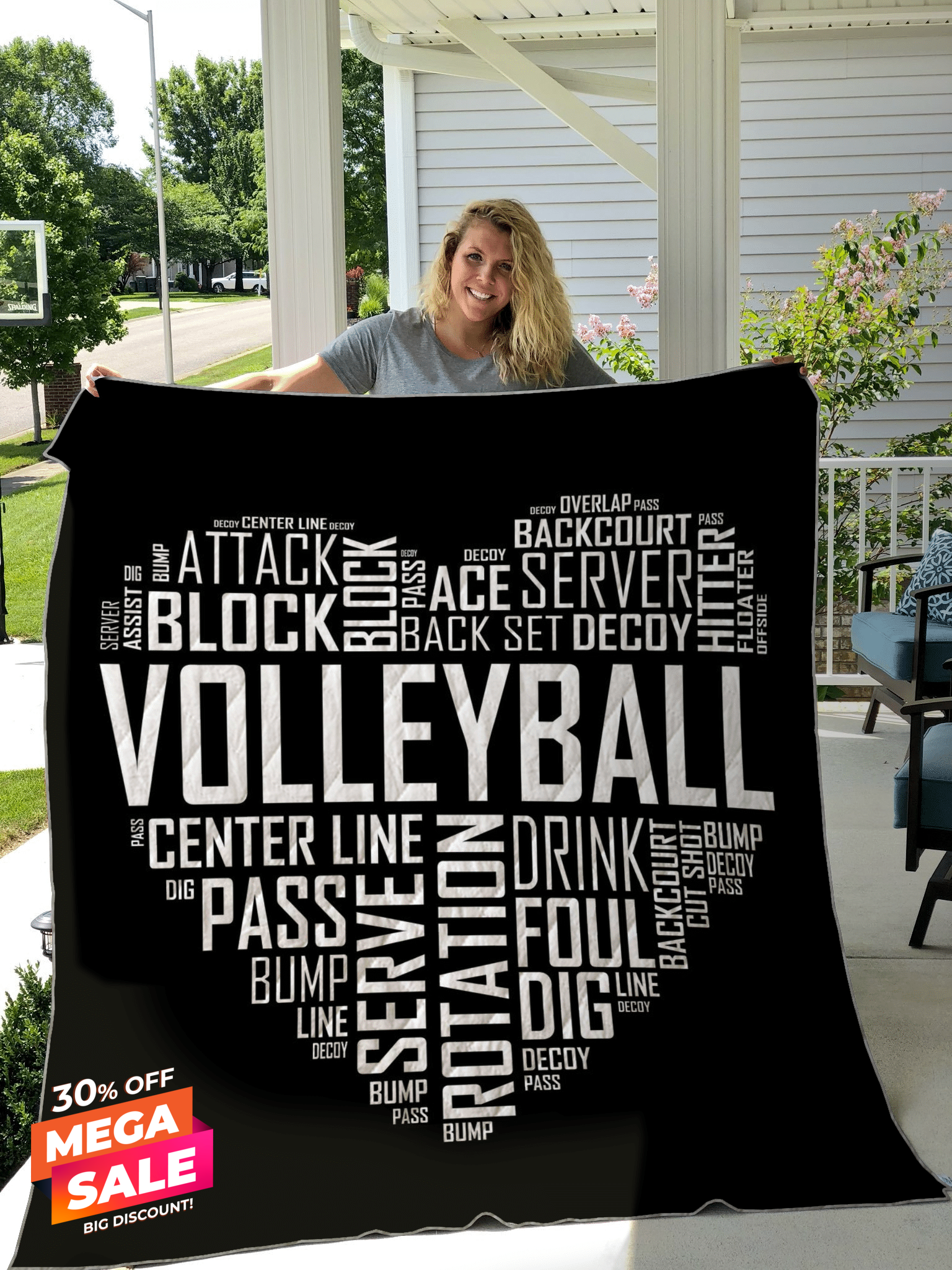 Volleyball CLDT1003 Quilt Blanket