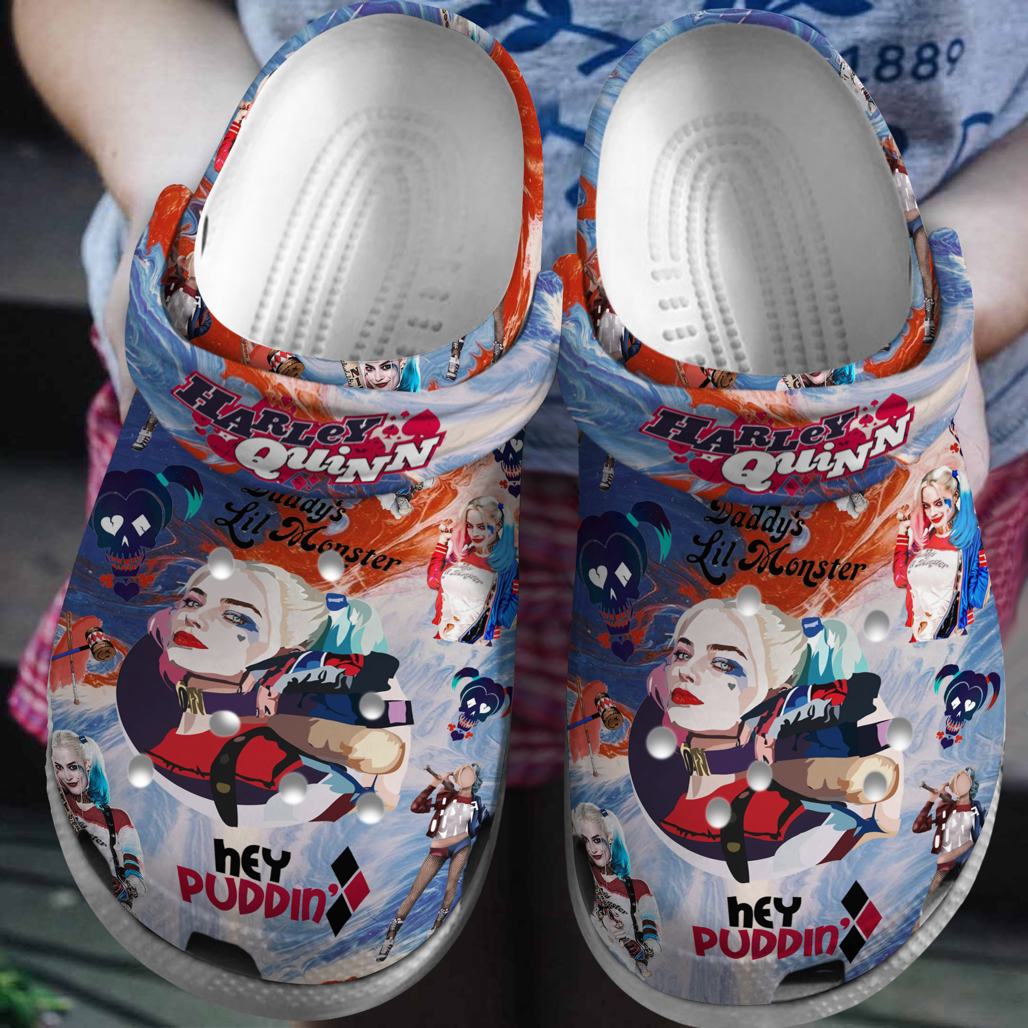 Harley Quinn Movie Crocss Clogs For Men Women And Kid Ttp2405587357