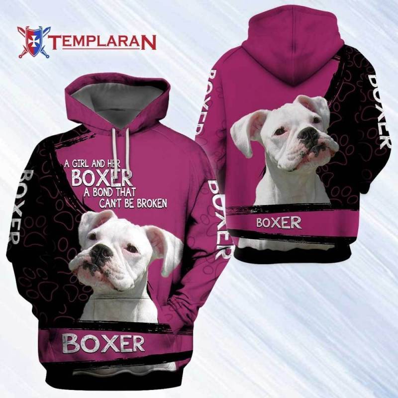 White Boxer BK1789 Hoodie