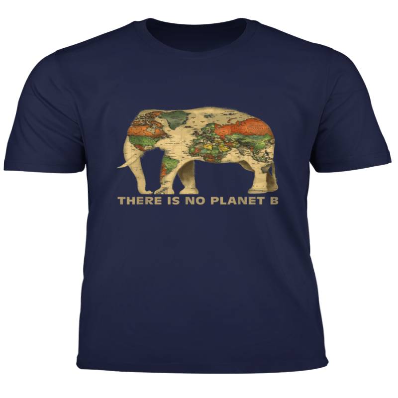 There Is No Planet B Tshirt Elephant Gift