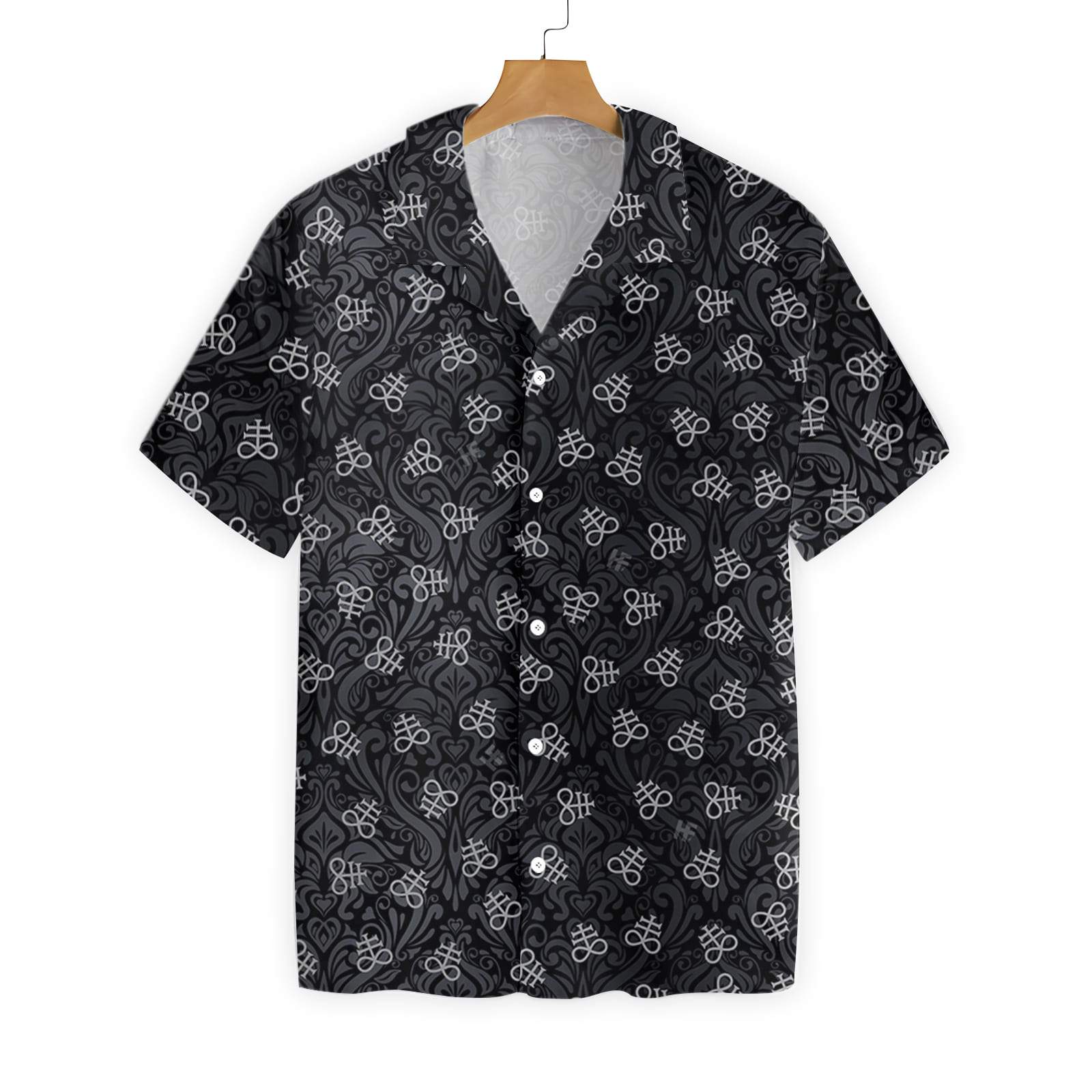 Seamless Leviathan Cross Goth 2610 Hawaii Shirt Ha30172