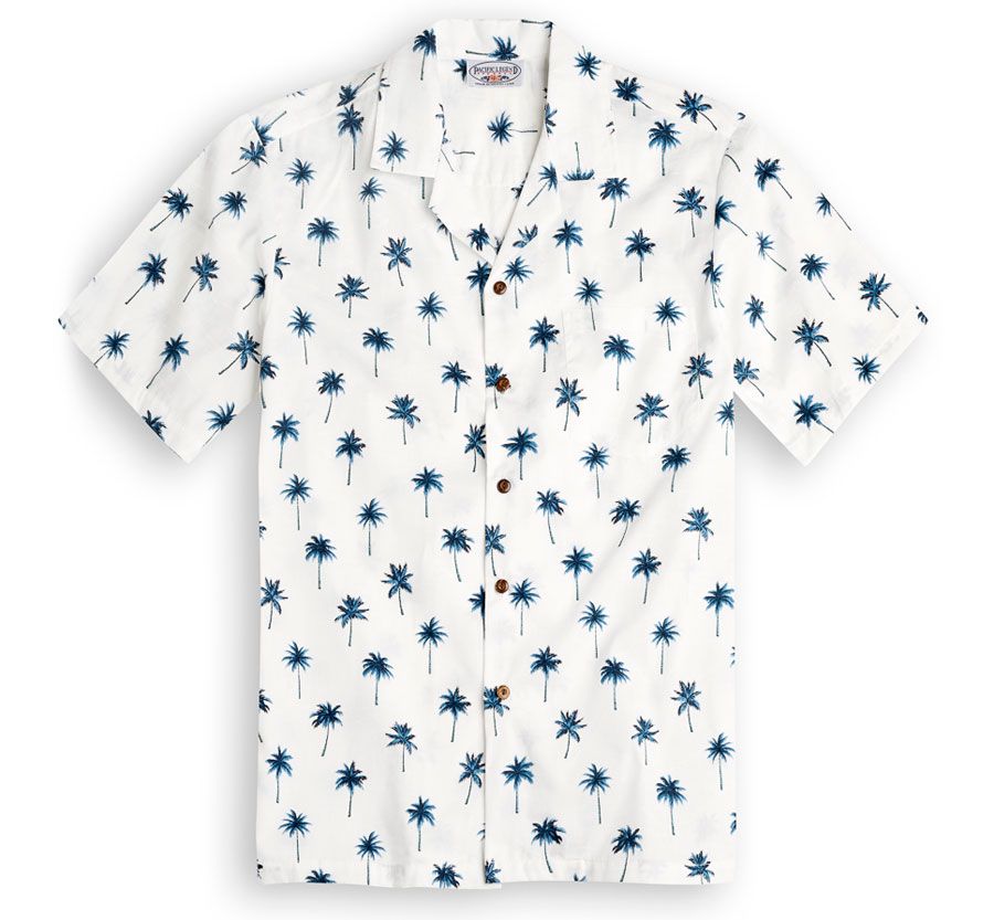 Palms White Nice Design Hawaii Shirt Ha52731