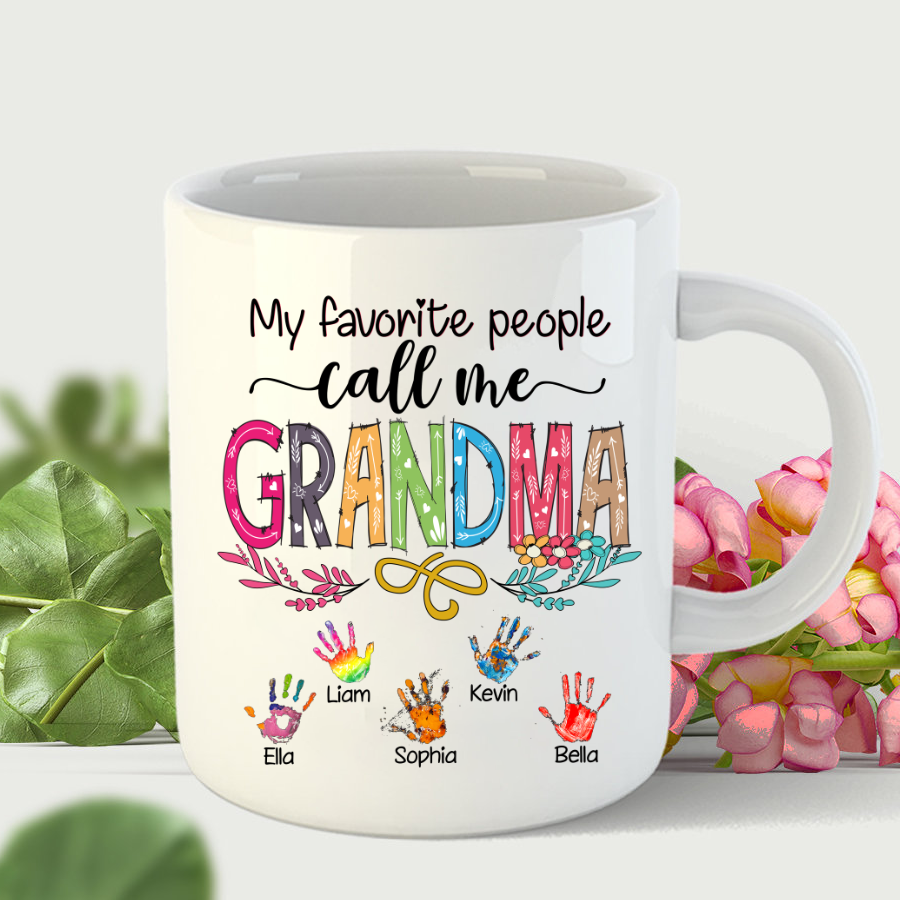 My Favorite People Call Me Nana, Mother’S Day Mug