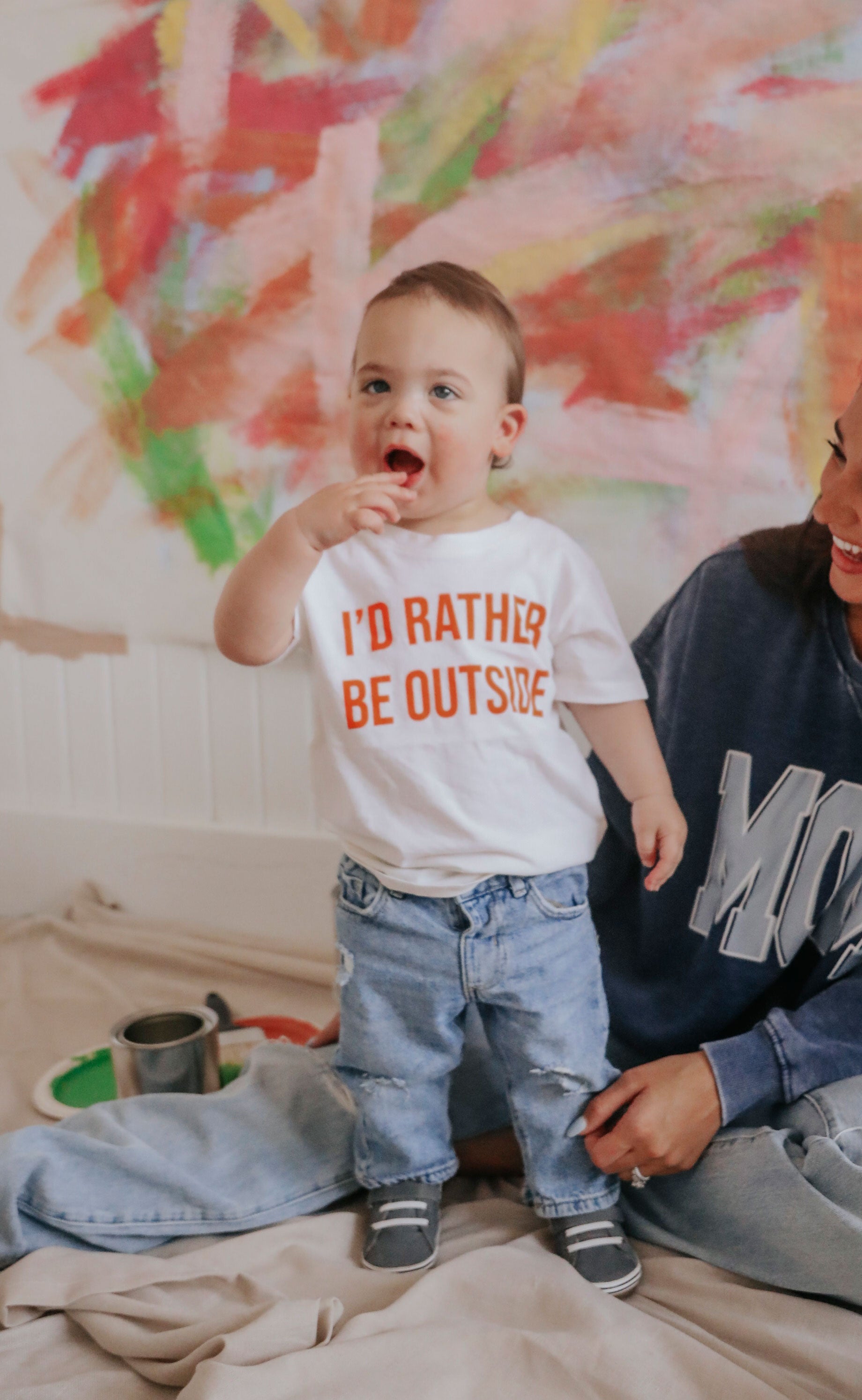 Friday + Saturday: I’D Rather Be Outside Kids T Shirt