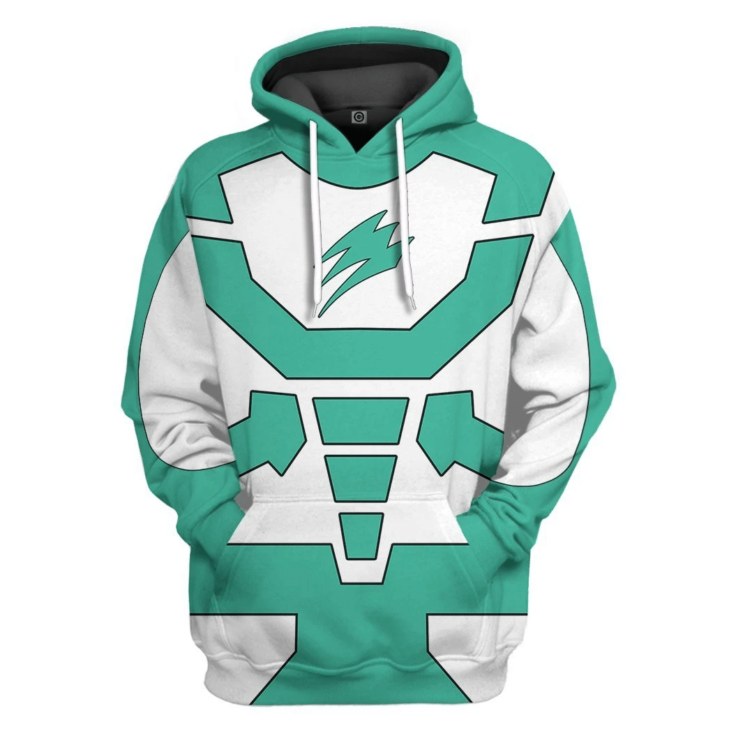 Mysticlife 3D Jungle Fury Elephant Power Ranger Tshirt Hoodie Apparel