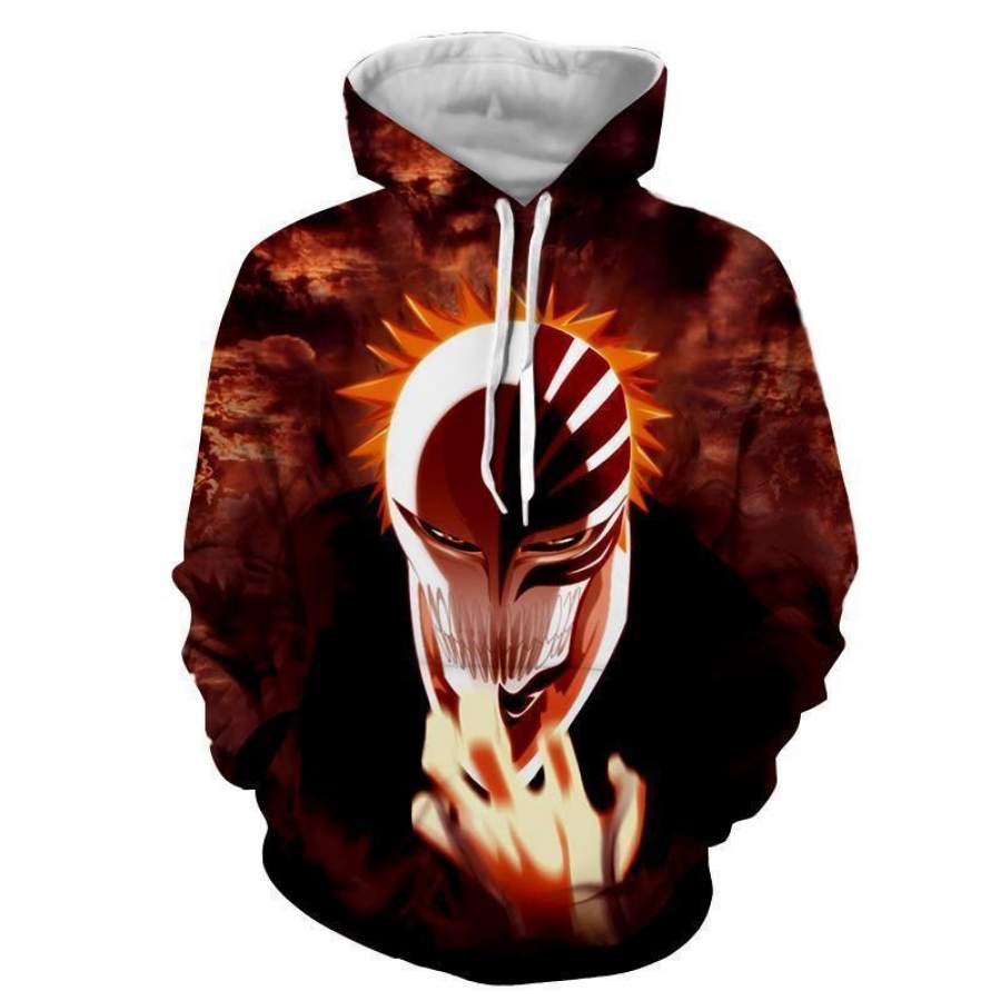 Ichigo Kurosaki Hollow Benkai 3D Hoodie