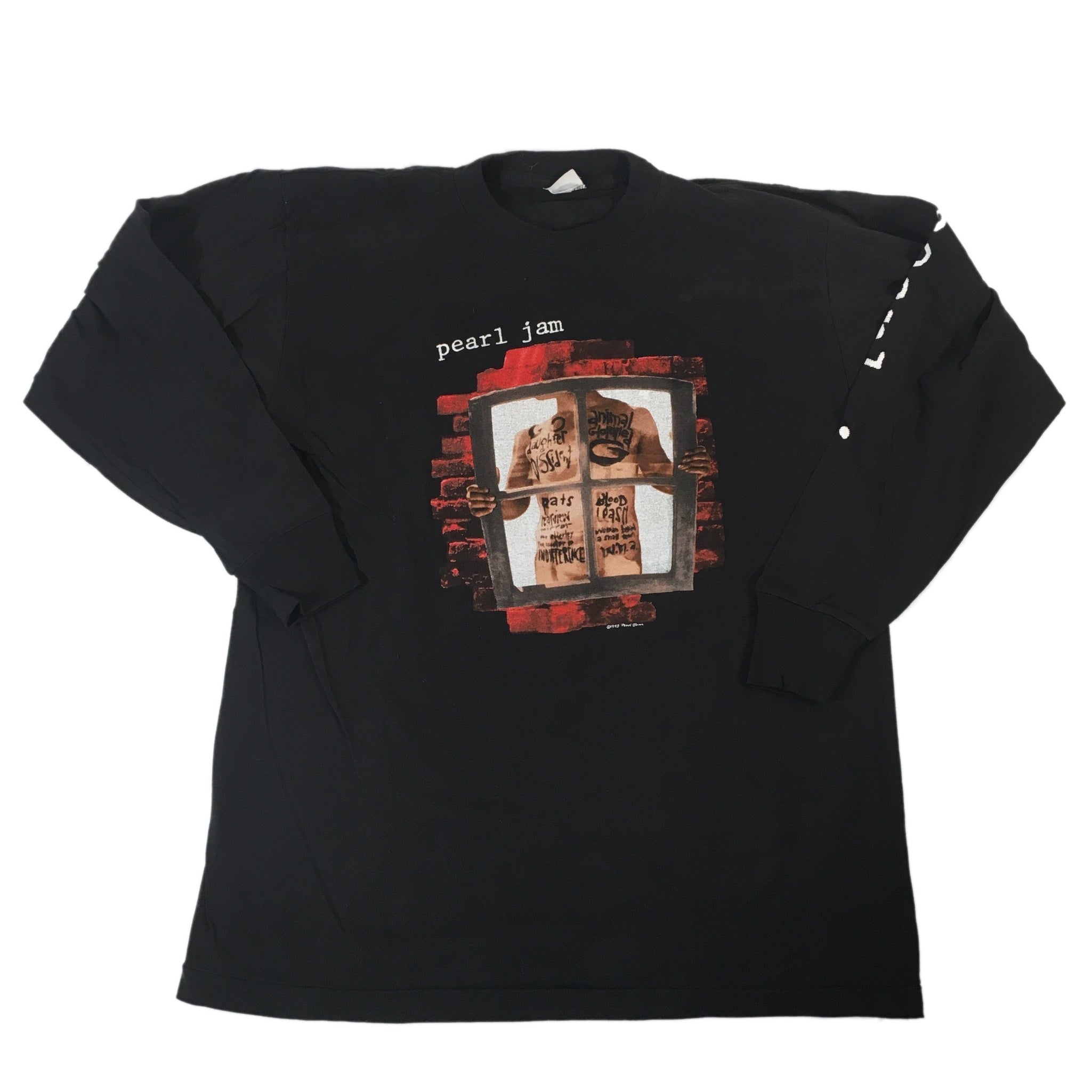 Vintage Pearl Jam “Window Pain” Long Sleeve Shirt