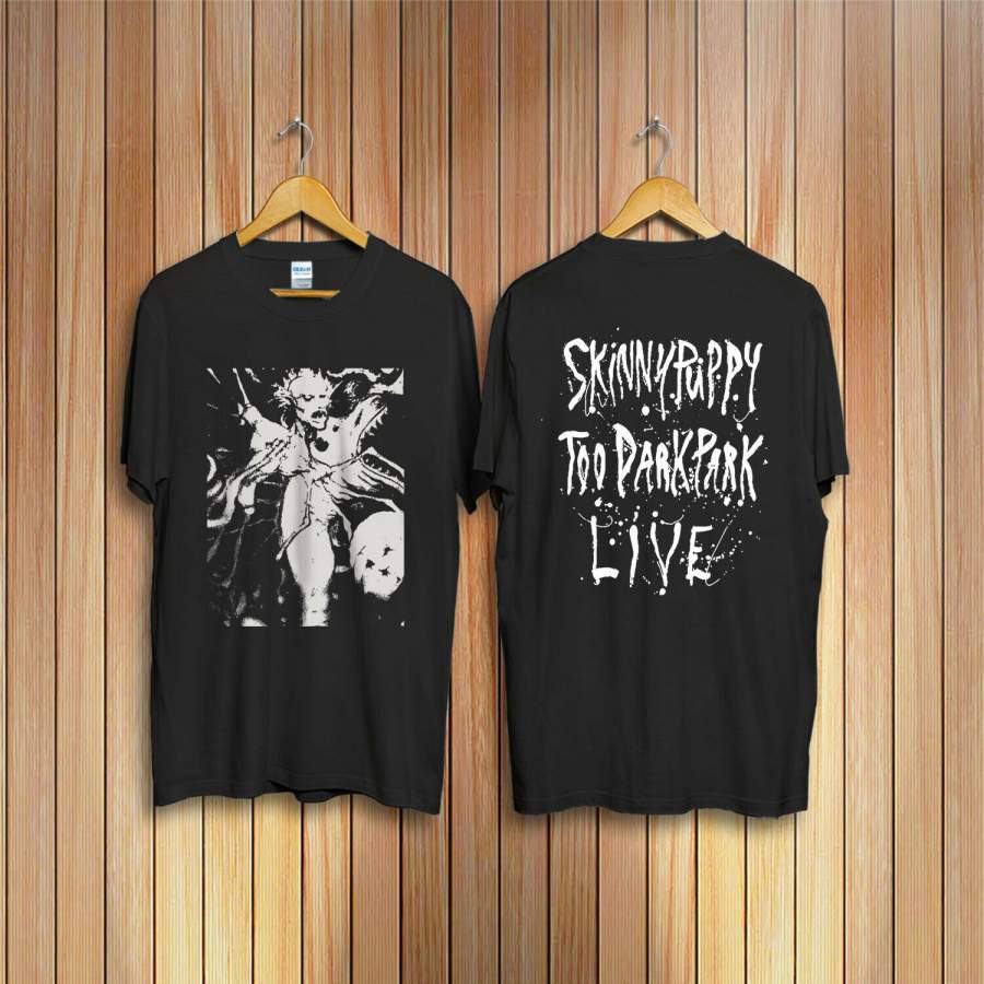 Vintage Skinny Puppy Too Dark Park Live T-Shirt