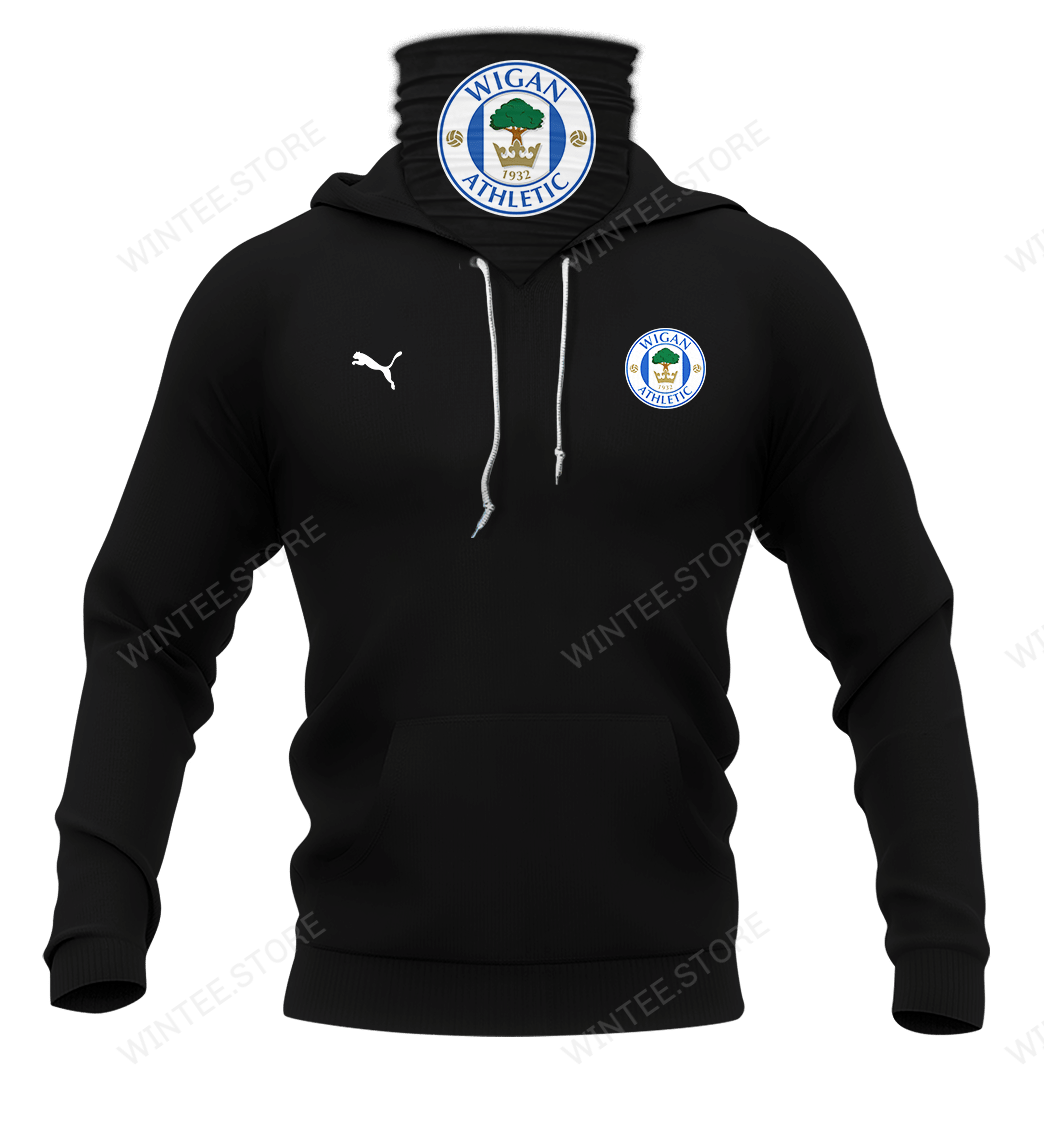 22WiganAthletic003 |HoodieMask| CUSTOMIZE YOUR NAME & NUMBER