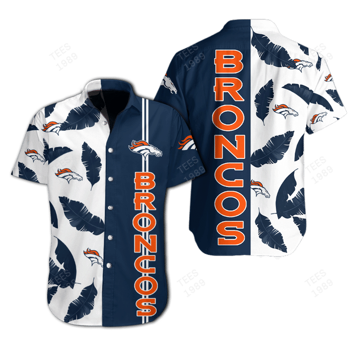 Denver Broncos Hawaii Shirt & Shorts Bg53