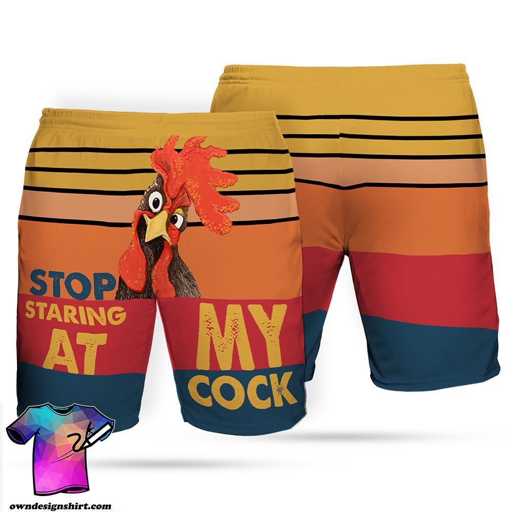 Stop Staring At My Cock Hawaii Shorts Ha22955