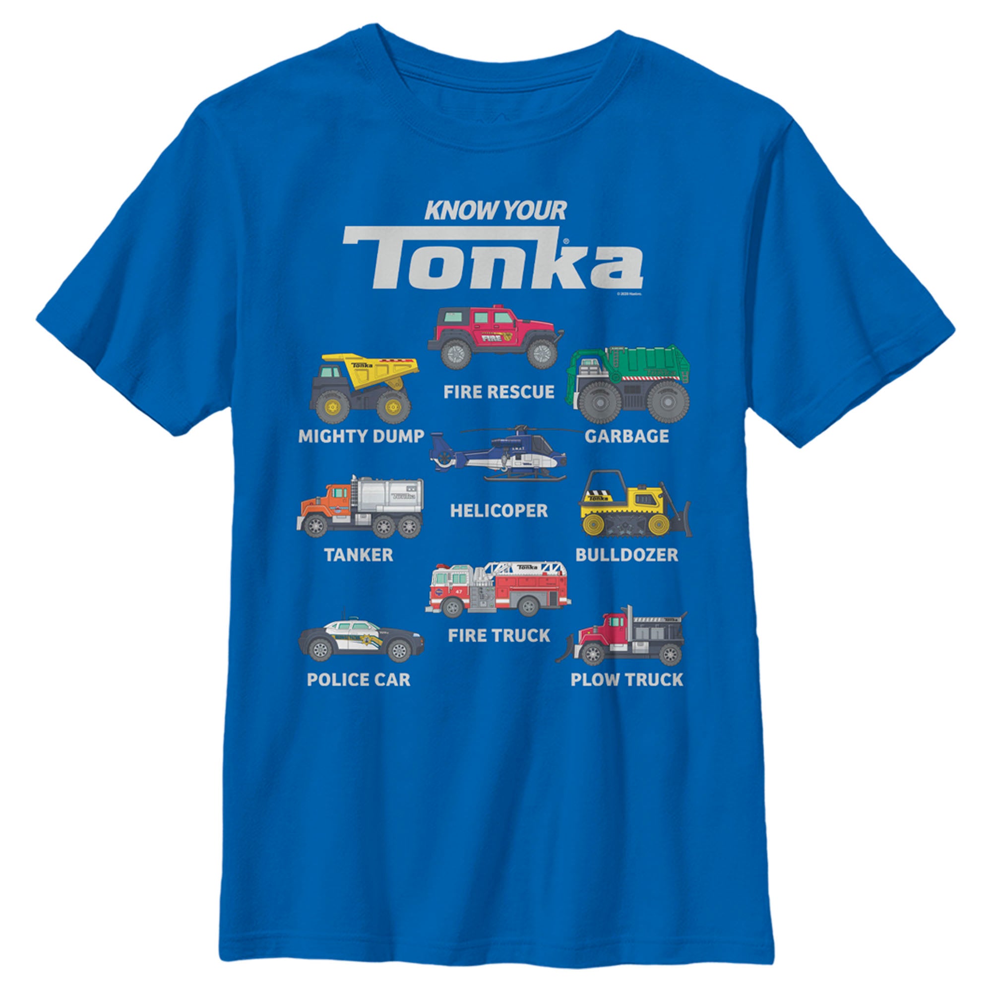 Tonka Boy’S Truck Chart  T-Shirt