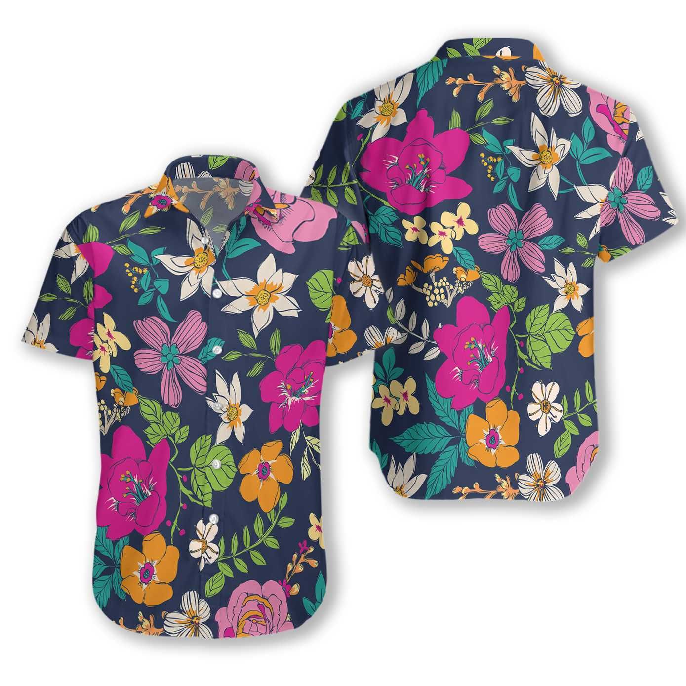 Floral Flower 04 2610 Hawaii Shirt Ha99033