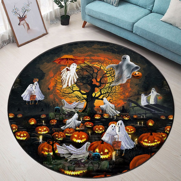 Halloween Circle Rug