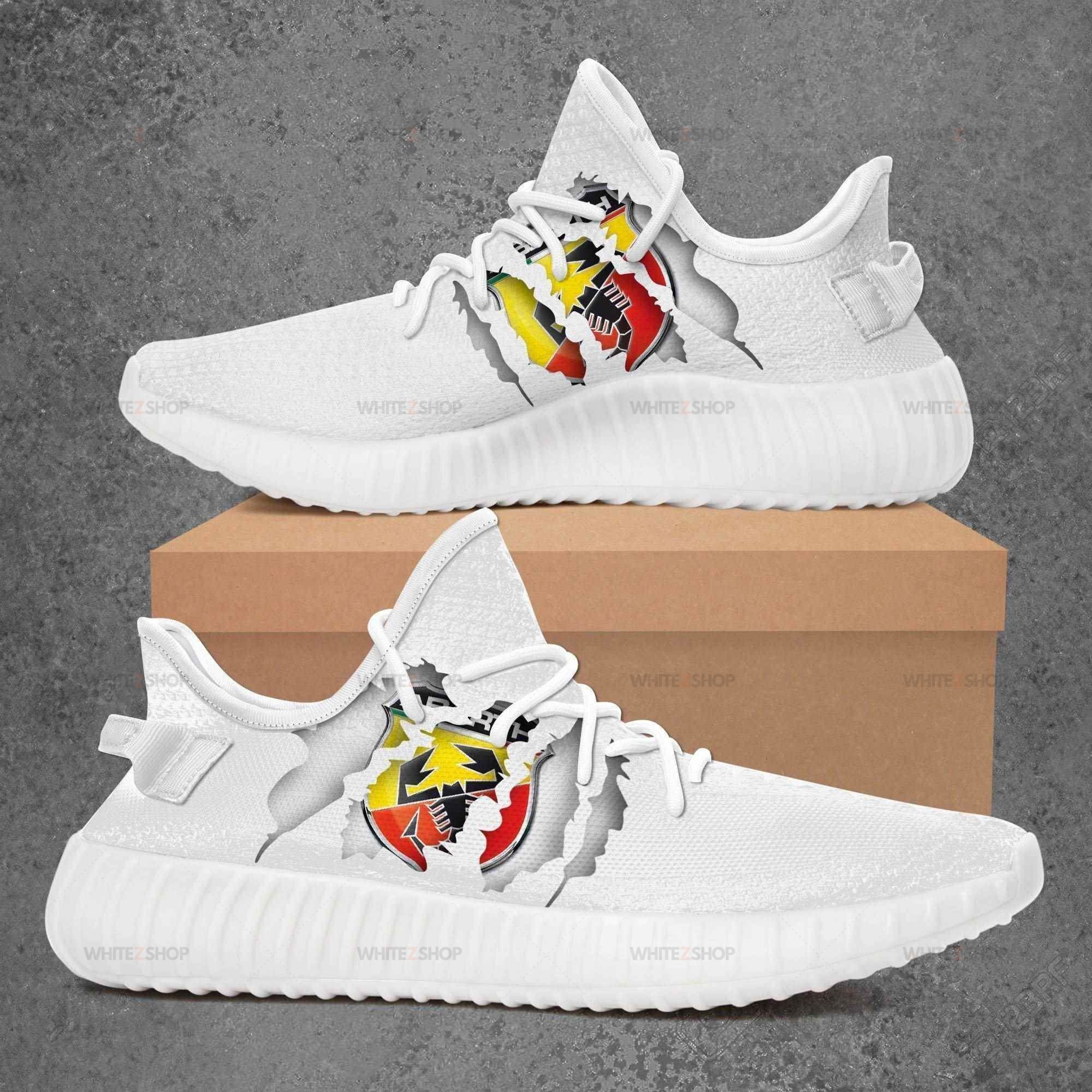 Abarth Car Yeezy Boost Yeezy Running Shoes Custom Shoes For Men And Women