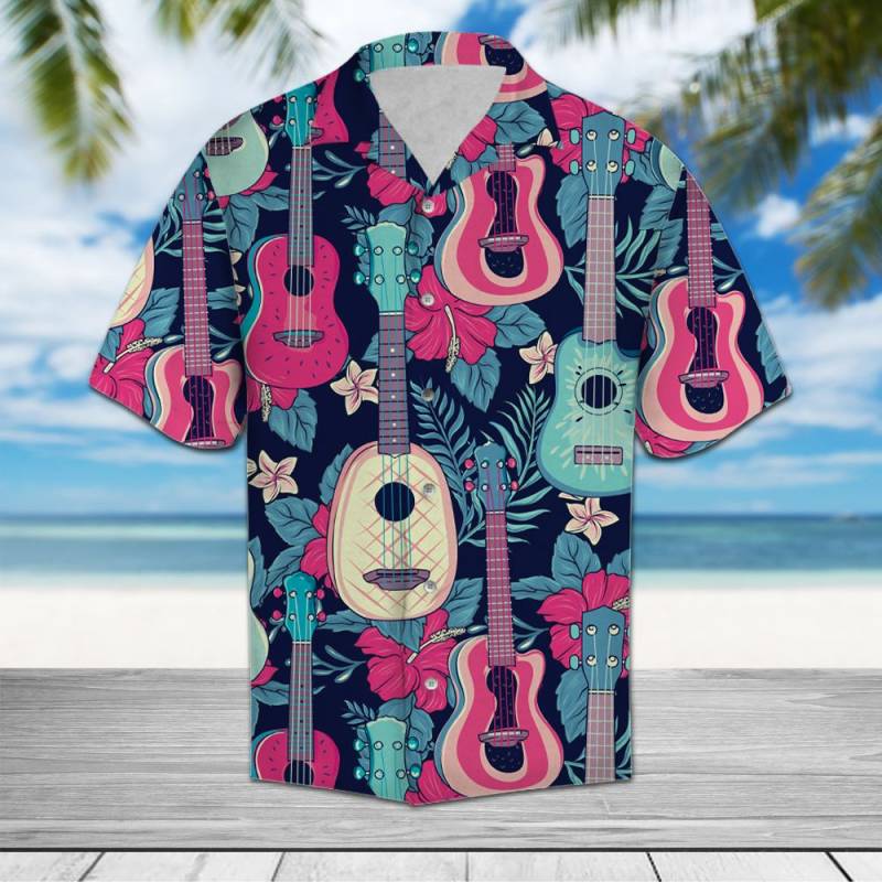 Amazing Guitar Hawaiian Shirt Ha73105