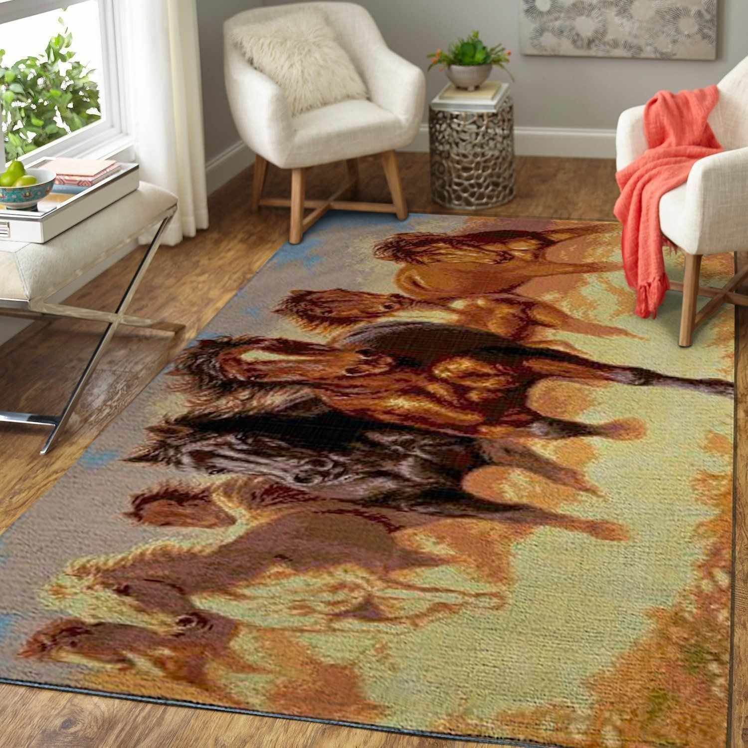 Wild Horses Area  Sku 3288 Rug