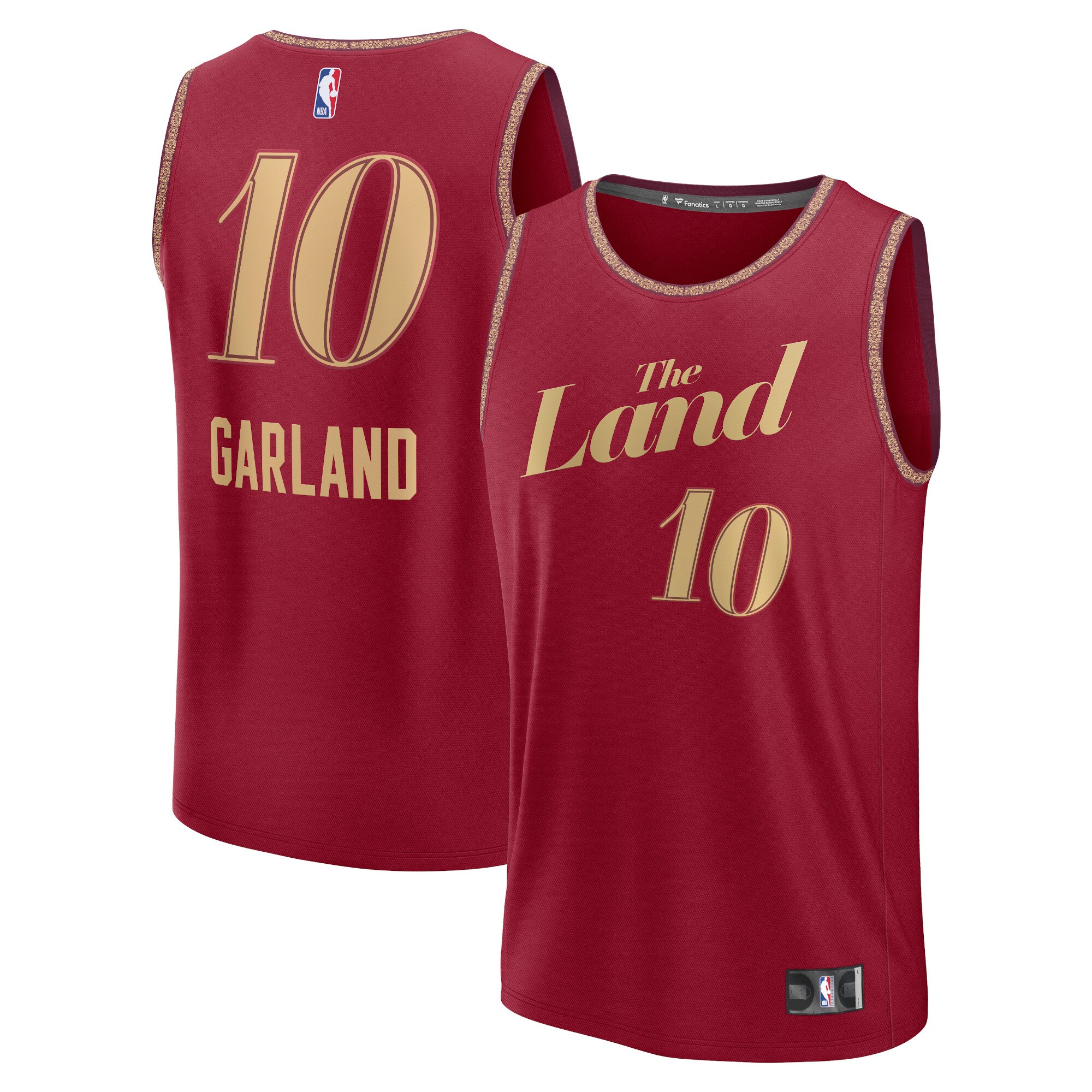 Darius Garland Cleveland Cavaliers Unisex 2023/24 Fast Break Jersey – Wine – City Edition