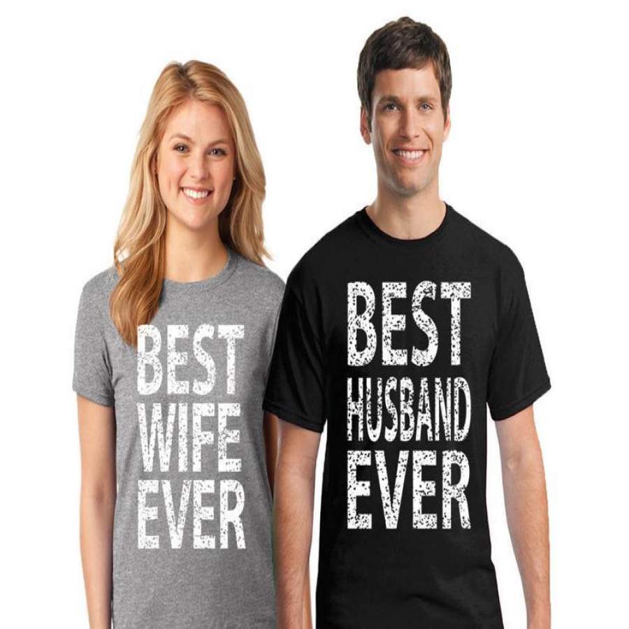 Best Husband Wife Ever Shirt For Couples Valentine Husband And Wife Shirts Couples T Shirt Valentine Shirt Cute Couple Gifts Valentine Gifts