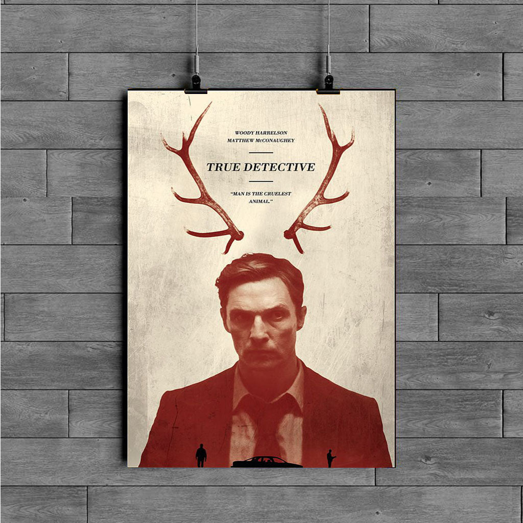 True detective animal poster