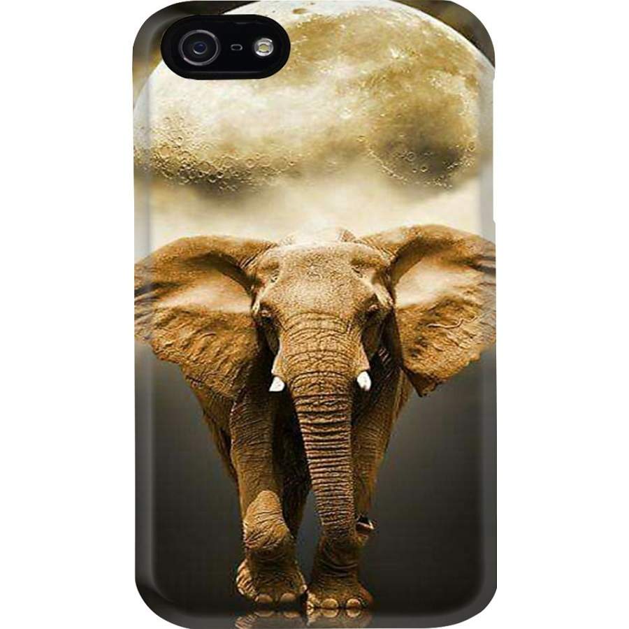 Elephants Under The Moonlight Custom Design Phone case