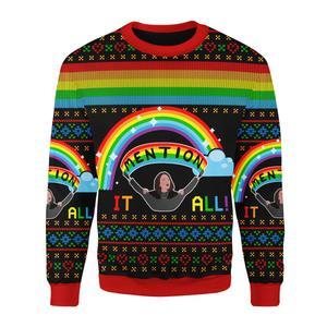 All I Want For Chirsmas Ugly Christmas Sweater | Unisex | Full Size | Adult | Colorful | US3369