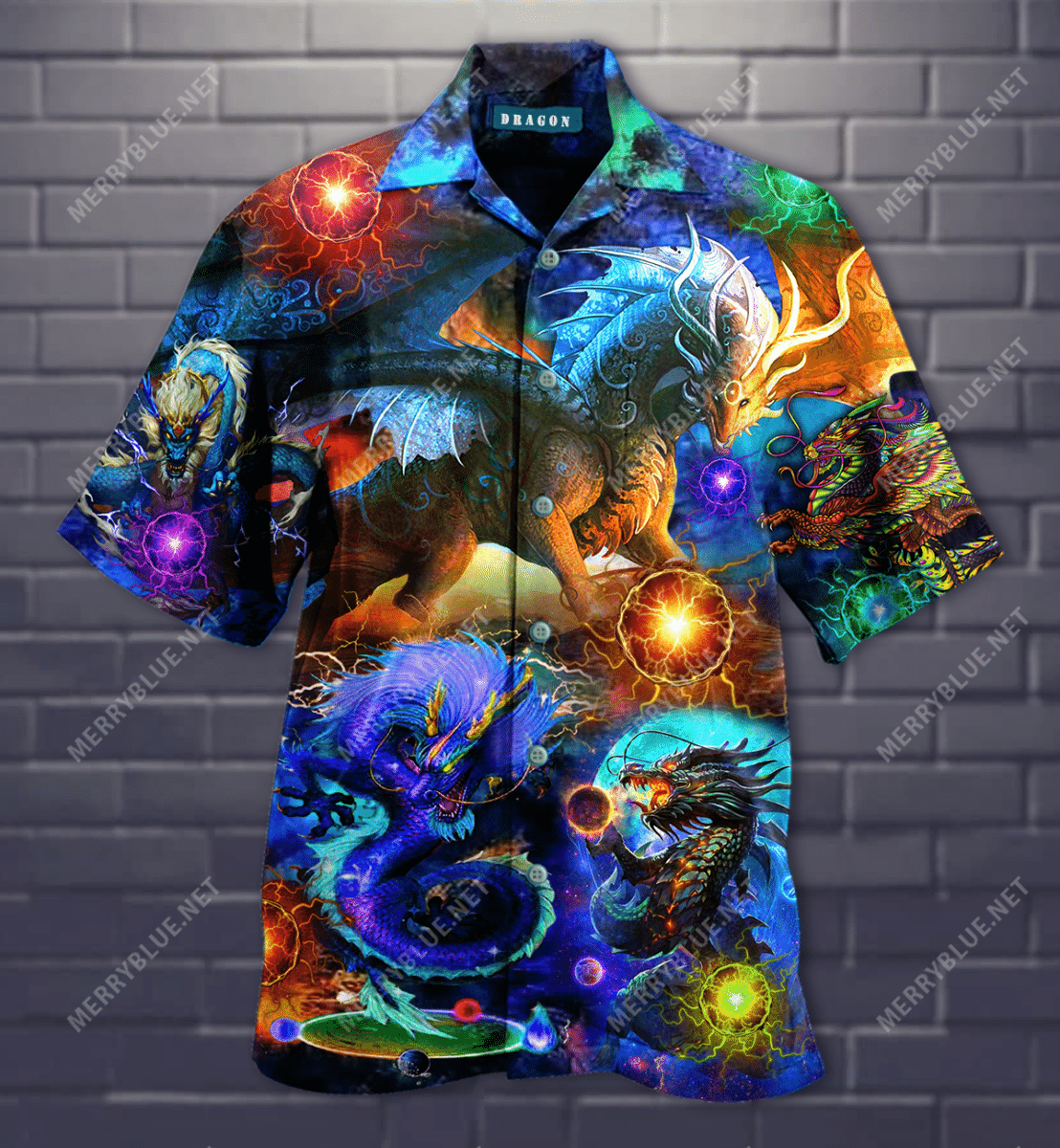 You Don’t Need The Size Of A Dragon To Have The Soul Of A Dragon Unisex Hawaiian Shirt