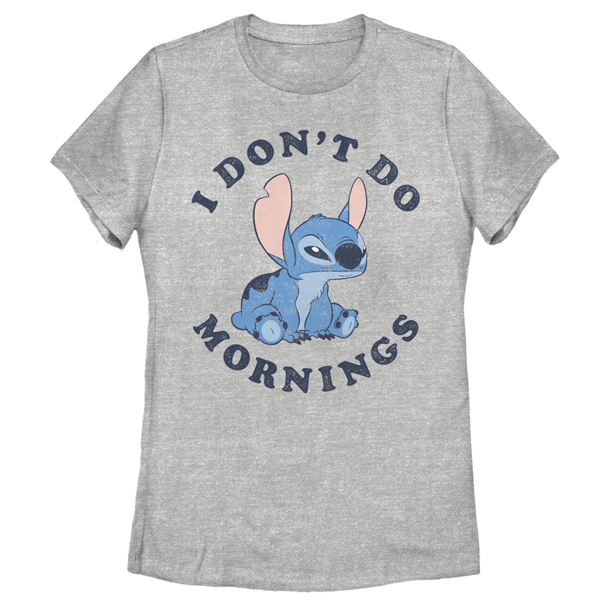 Women’S Lilo & Stitch Experiment 626 I Don’T Do Mornings T-Shirt