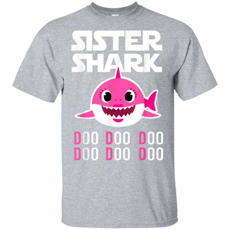 Sister Shark T shirt Doo Doo Doo Matching Family Outfits