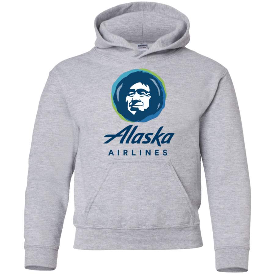 AGR Alaska Eskimo Airlines Youth Pullover Hoodie