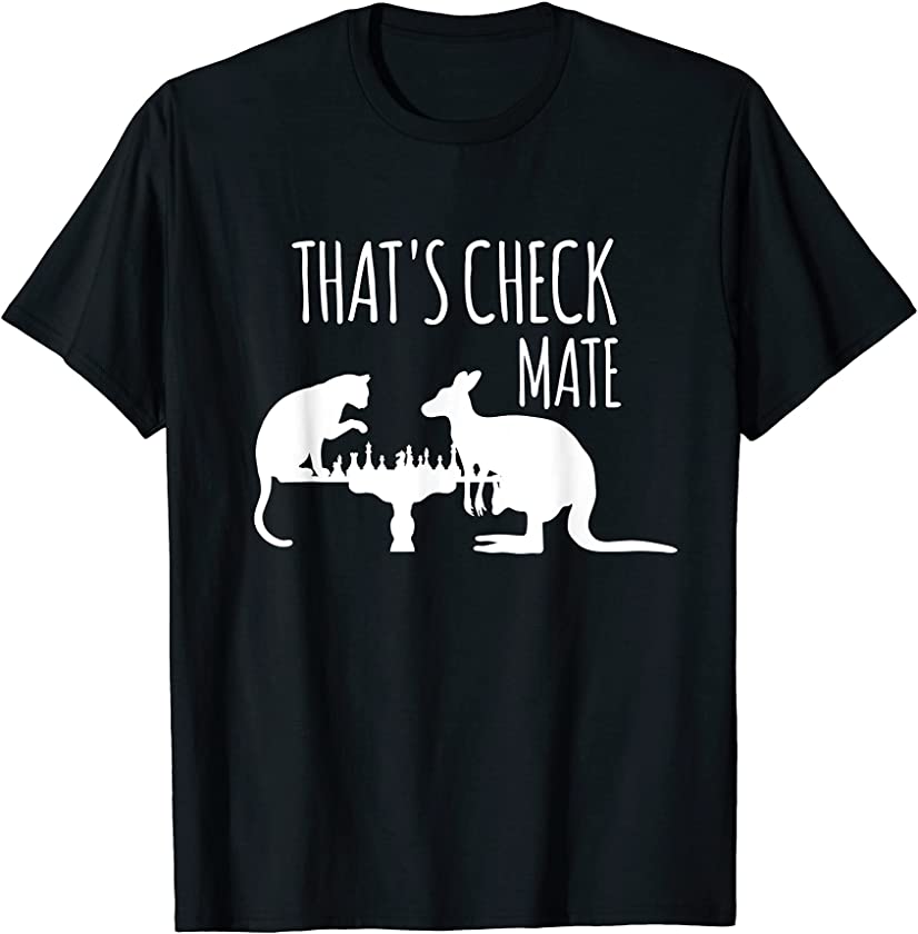 That’s Check Mate Funny Animal Chess Game T-Shirt