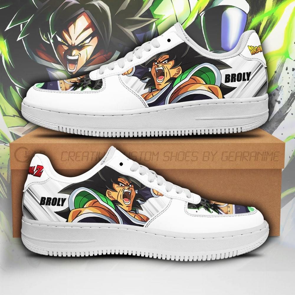 Broly Sneakers Custom Dragon Ball Z Anime Shoes Pt04