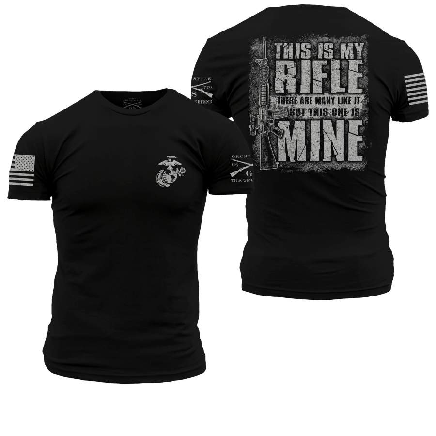Usmc This Is My Rifle Men/Women 3D All-Over Print Tshirt